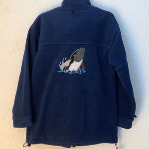 Northern Lights Clothing Company full zip Alaska kids. Size M